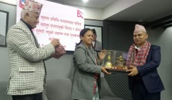 सञ्चार सचिवको बिदाइ र स्वागत